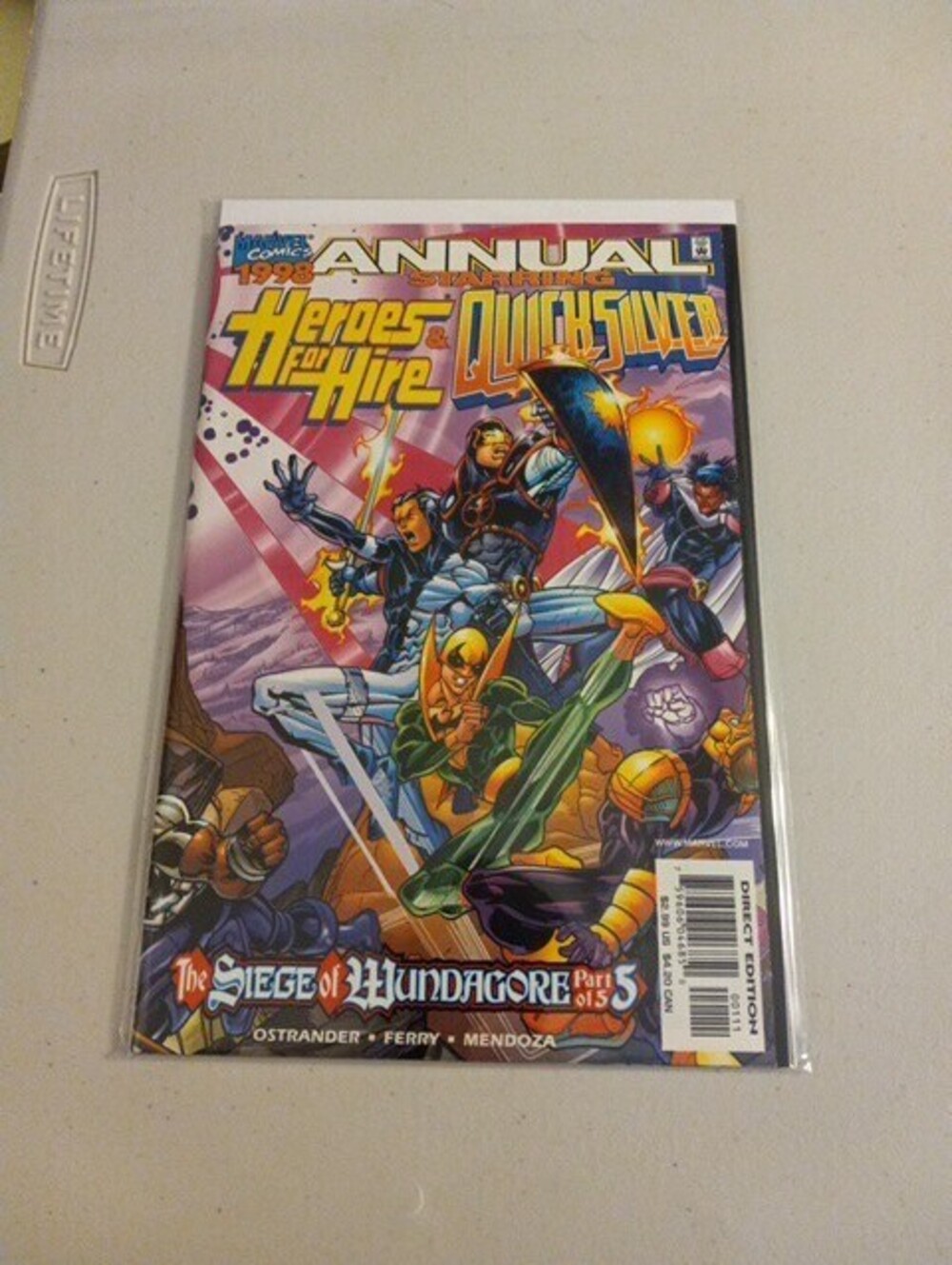 Heroes for Hire & Quicksilver Annual 1998 Marvel Comics